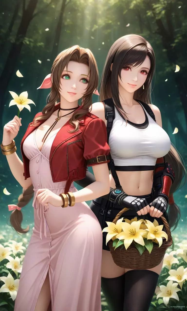 Aerith y Tifa thumbnail