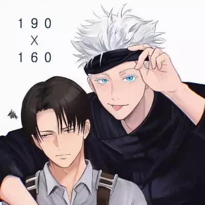 Levi Ackerman, Gojo Satoru e Geto Suguru thumbnail
