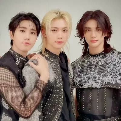 Han Jisung, Lee Felix, and Hwang Hyunjin (Stray Kids) thumbnail