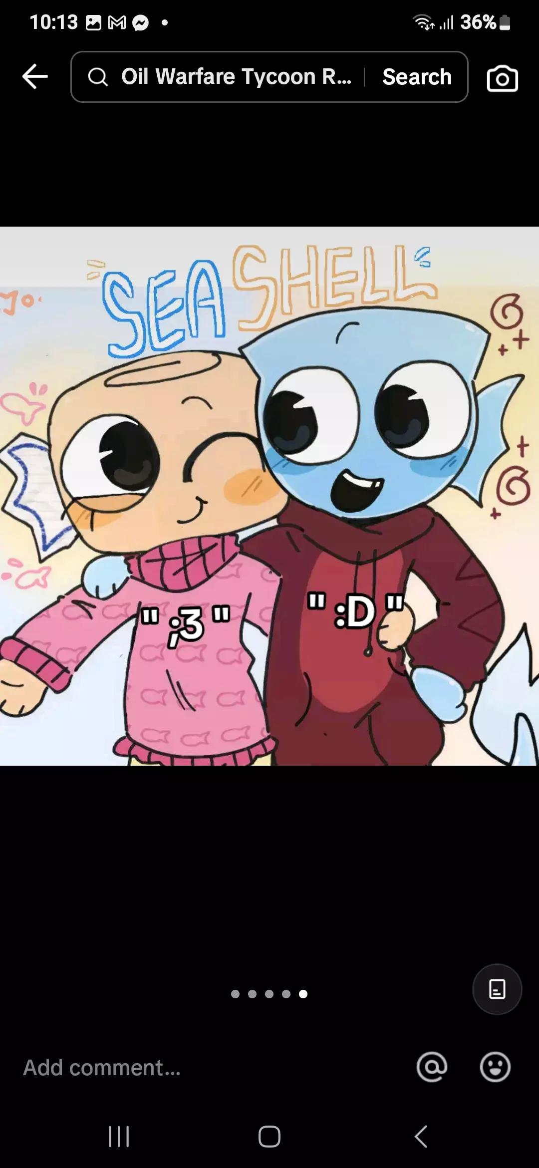 Sleepover (seashell freakiness)  thumbnail