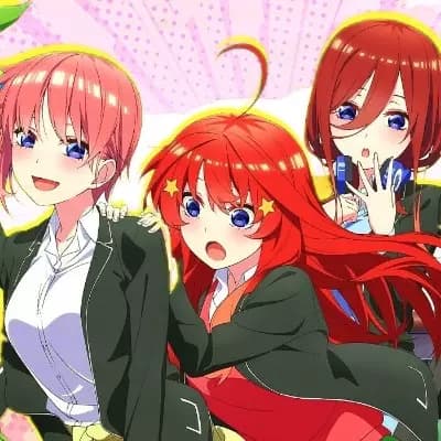 The Nakano Quintupplets (Ichika, Nino, Miku, Yotsuba, Itsuki) thumbnail