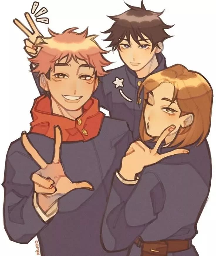 Megumi, Nobara and Yuji thumbnail