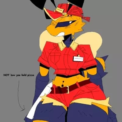 Pizza-Deliverer Bee thumbnail