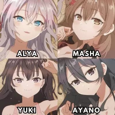 Alya, Masha, Yuki, Ayano thumbnail