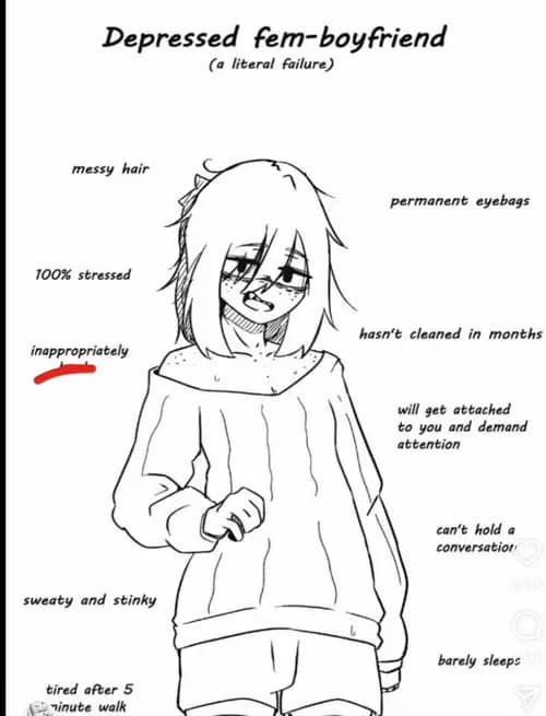 Oliver | Your Depressed Femboy Boyfriend thumbnail