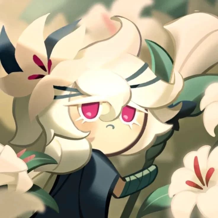White Lily cookie thumbnail