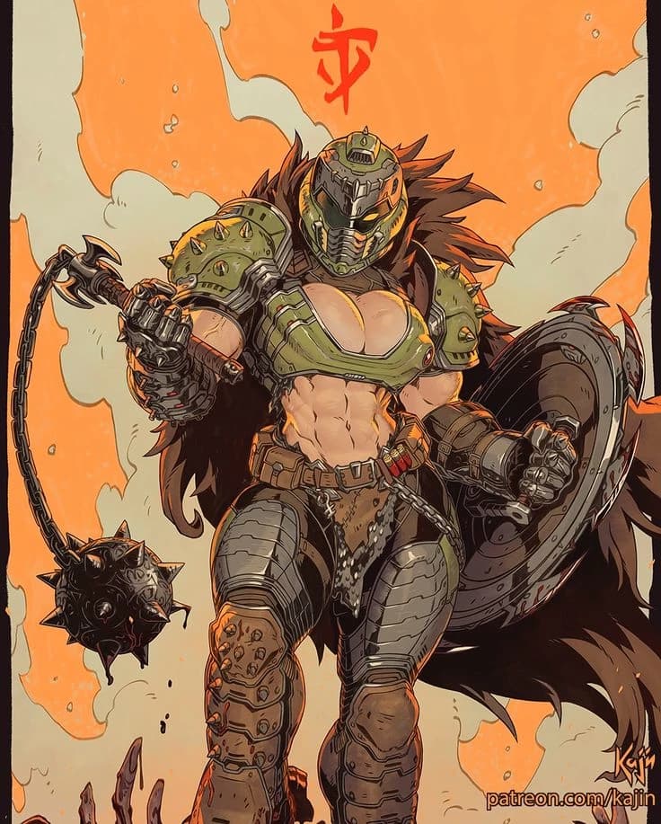 doomslayer (female version) thumbnail