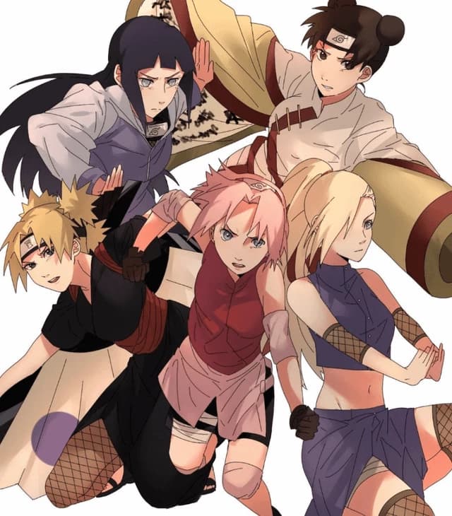 NARUTO X SAKURA, INO, HINATA, TENTEN Y TEMARI thumbnail