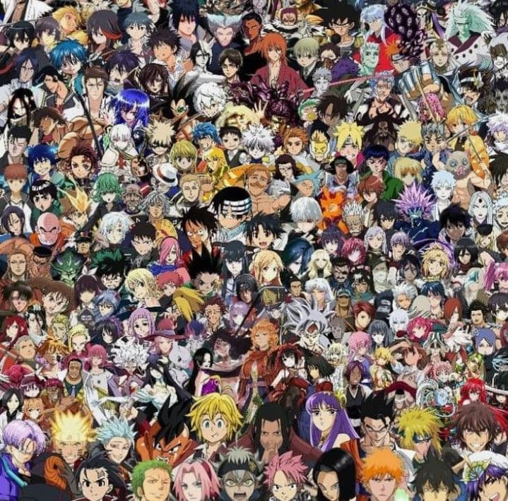All anime together thumbnail