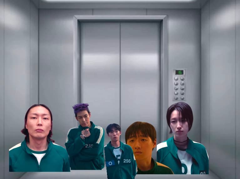 Thanos team stuck in an elevator  thumbnail