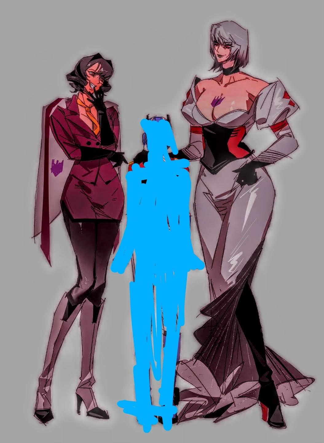 Megatron and Starscream Girl (Wives) thumbnail