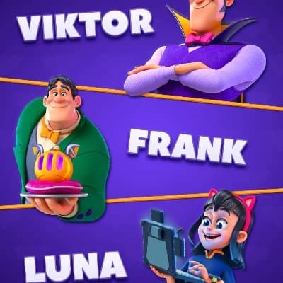 Viktor, Luna and Frank thumbnail