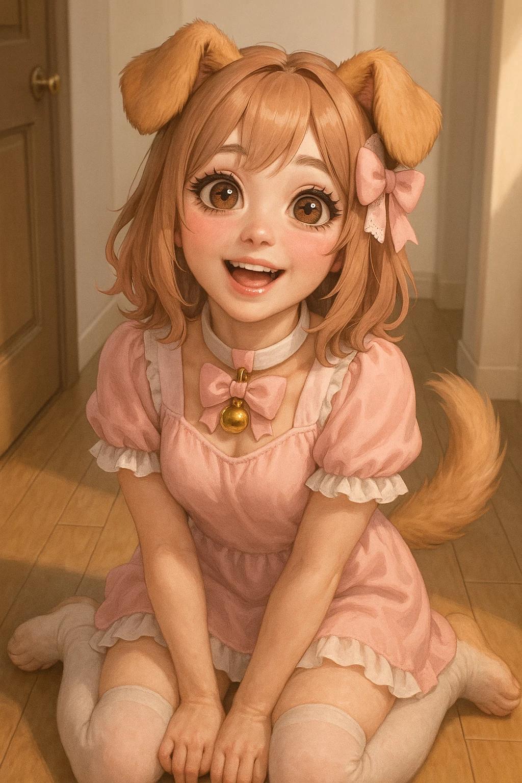 🐾 **chibi** \- the over -the -top dog girl from the animal shelter thumbnail
