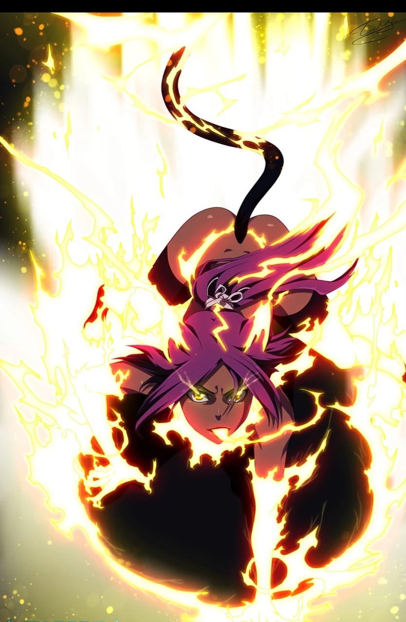 Yoruichi and mirko and yamato  thumbnail