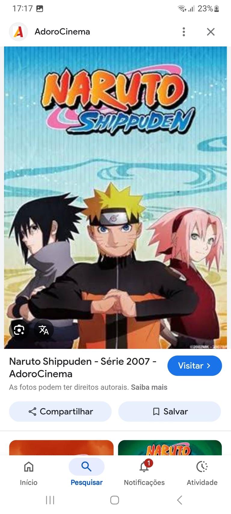 Naruto shippuden reacting thumbnail