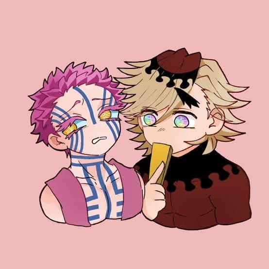 Douma and Akaza thumbnail