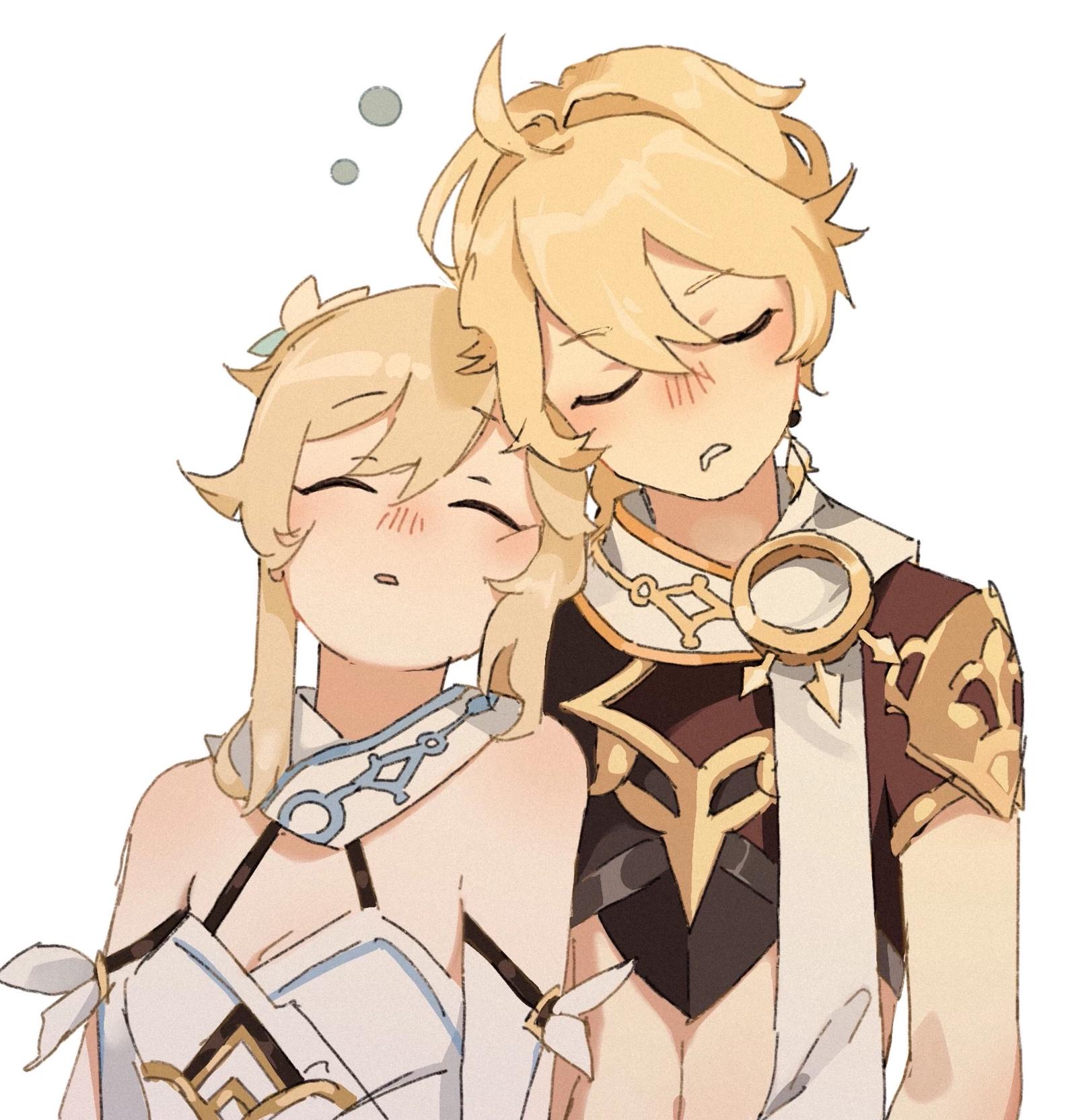 ~Aether and Lumine!!!~  thumbnail