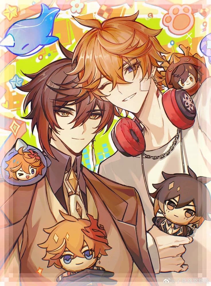 Childe and zhongli thumbnail