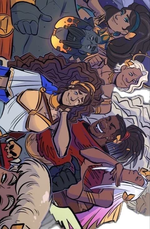 Greek gods, family of gods thumbnail