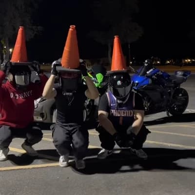 You and your two biker friends thumbnail