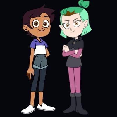 Silent Luz and Amity thumbnail