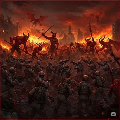 hell vs humanity RPG thumbnail