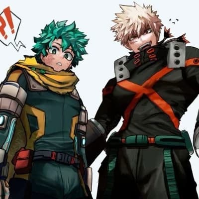 bakugou y midoriya (poliamor) thumbnail