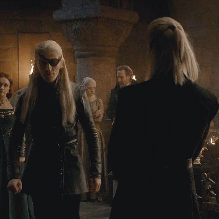 Aemond y Daemon Targaryen. thumbnail