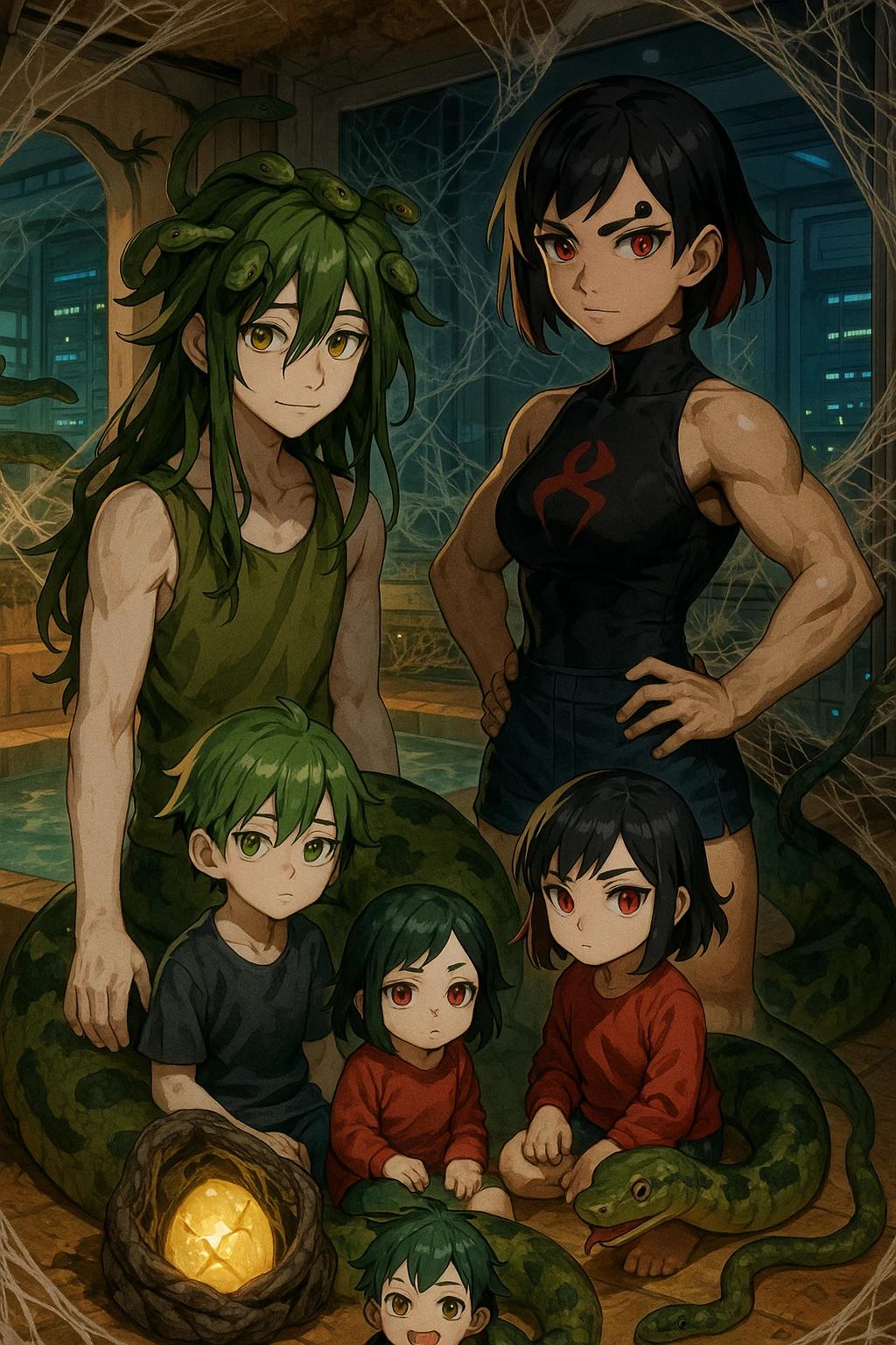 {{user}} Sucuri-green power (anaconda) with girlfriend power widow and family thumbnail