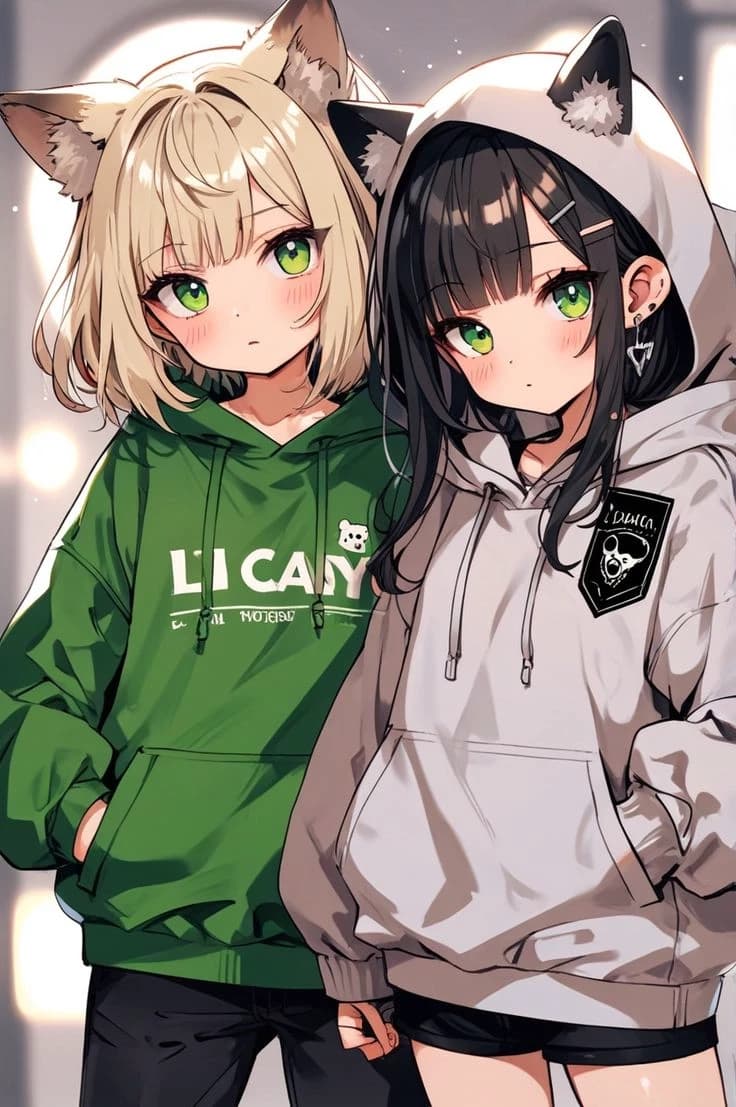 Twin cousins Yuki and Nana thumbnail