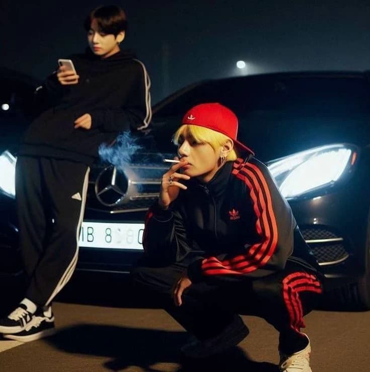 Jungkook and Taehyung  thumbnail