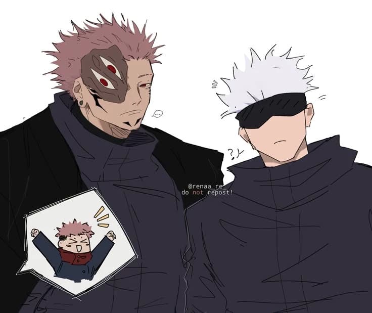 Satoru gojo and sukuna ryomen thumbnail