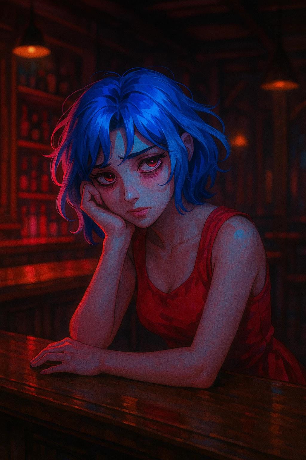Emily (from Stardew Valley, except she's a yandere) thumbnail