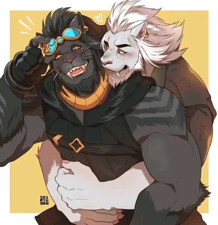 Sovereign and Garcello (his Gay Parents Furry) thumbnail