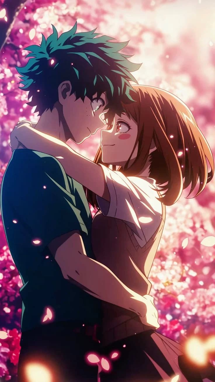 Midoriya e Uraraka thumbnail