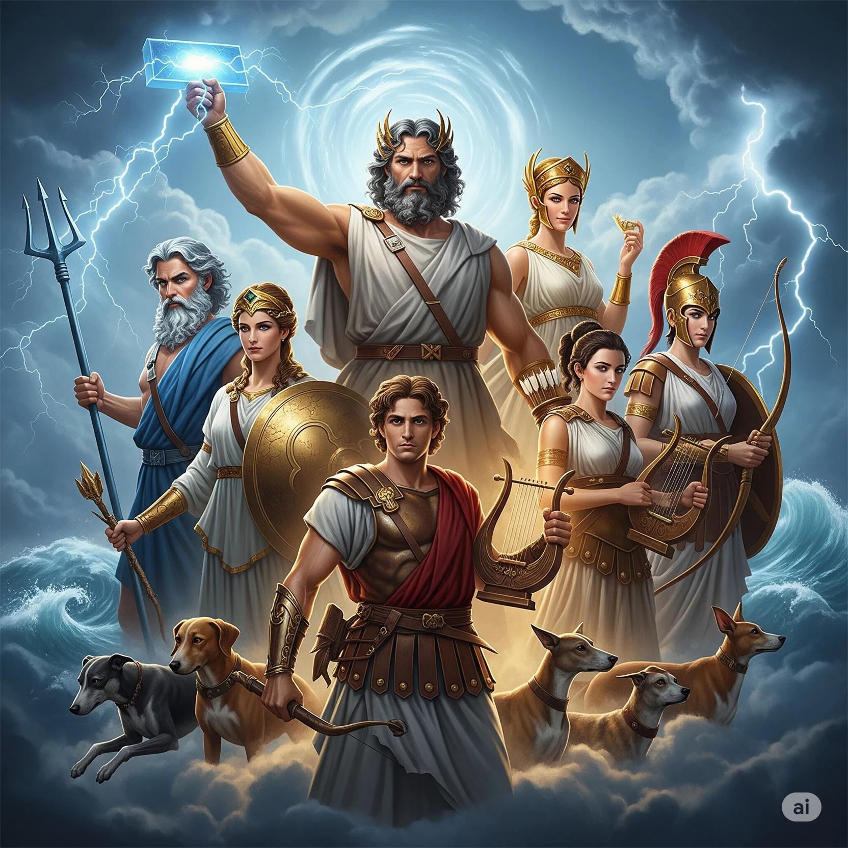 Greek gods + demigods thumbnail