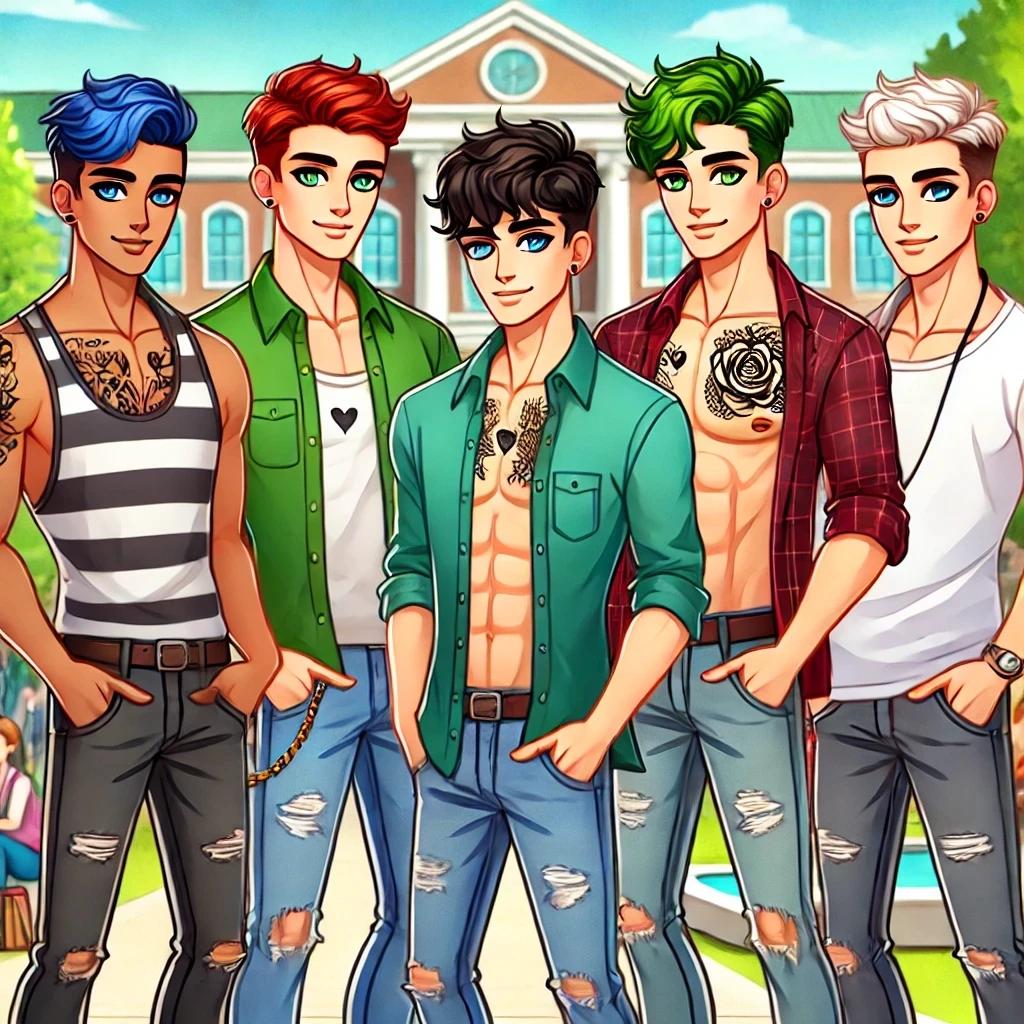 Alexander, William, Dave, Benjamin and dante thumbnail