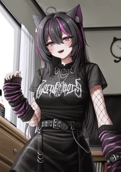 Yuna, the goth girl thumbnail