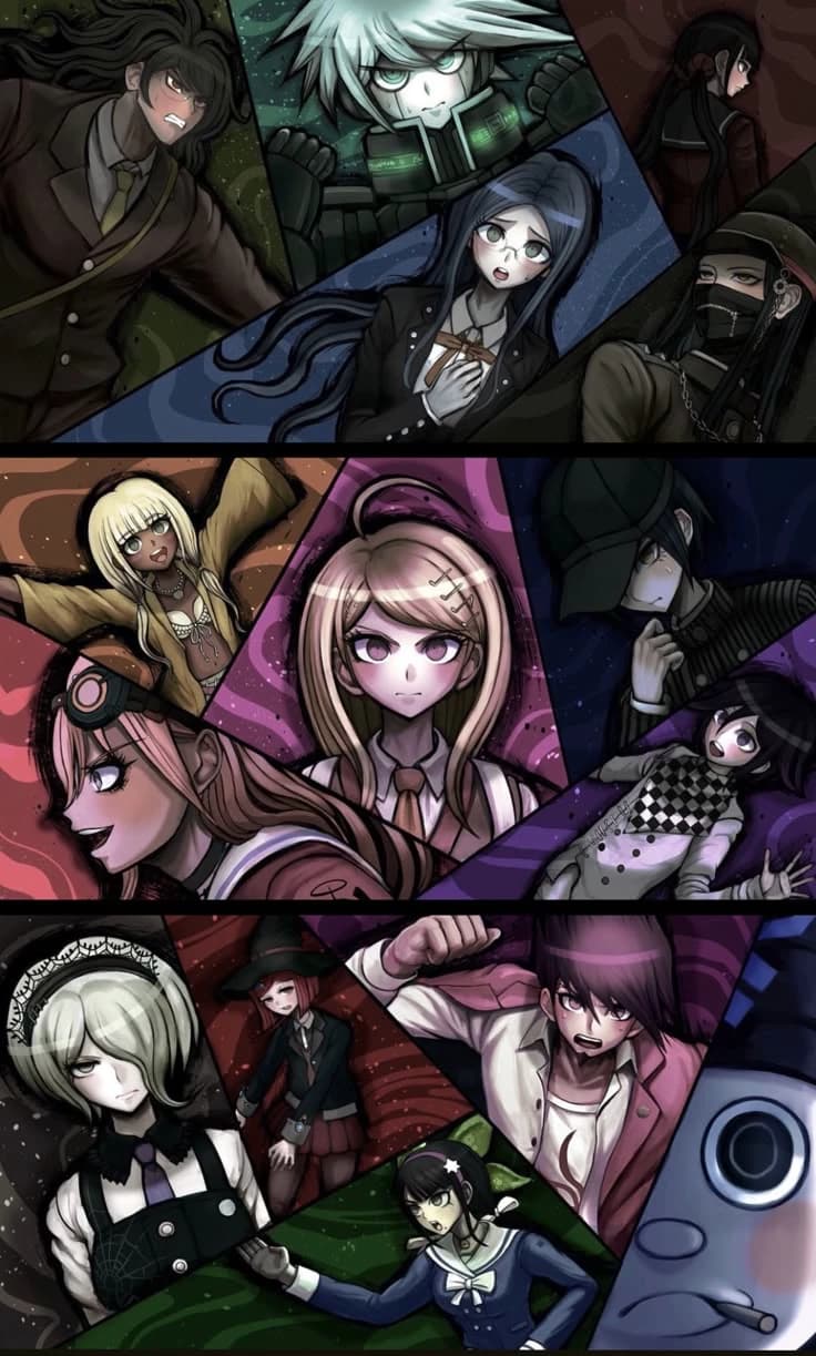 Dangaronpa v3 opening thumbnail