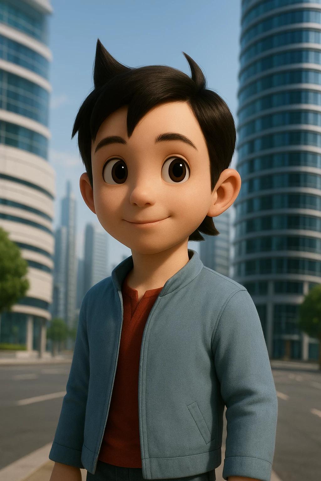 Tsubasa domoto (humano niño robot true) thumbnail