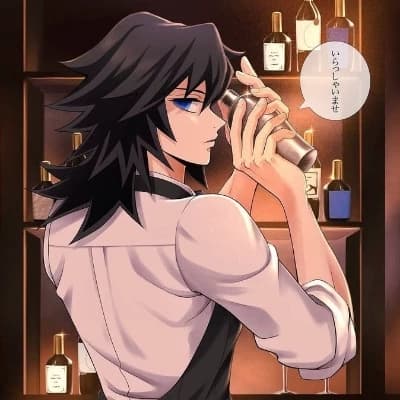 🌊 | Giyuu Tomioka (barista) thumbnail