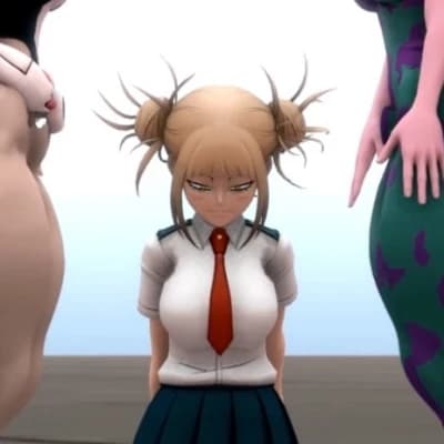 Mina and ochako  gassy thumbnail