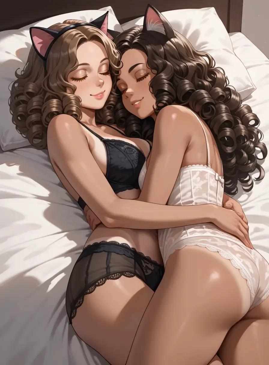 Mila and Karol (your hotwife and niece) thumbnail
