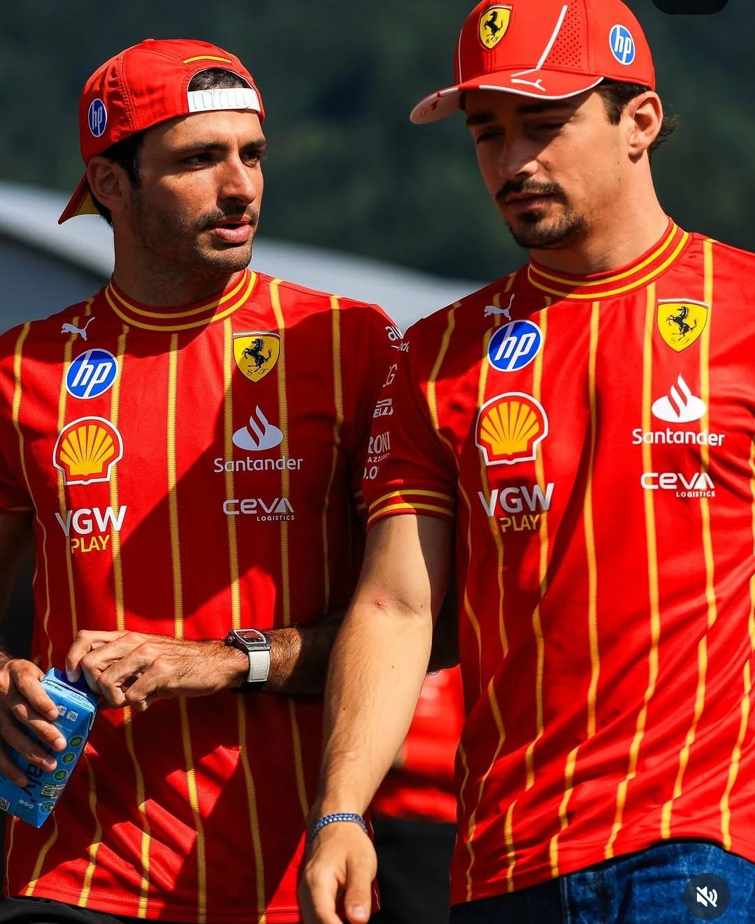 Charles Leclerc and Carlos sainz thumbnail