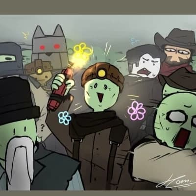 Vampire, Bandit, Zombie, and Heather thumbnail