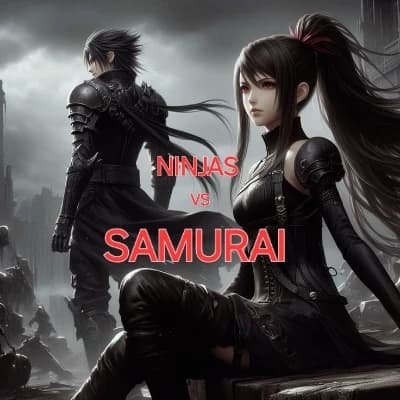 Akio ,               NINJAS VS SAMURAI  thumbnail