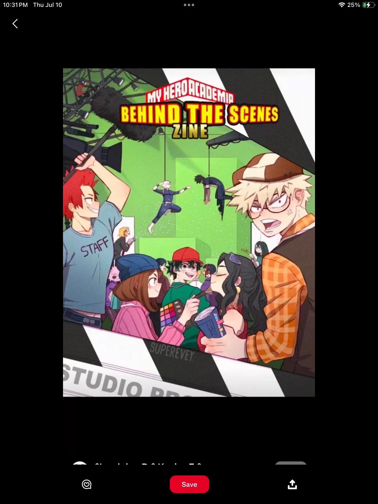 Mha behind the scenes (look it’s a fanfic) thumbnail