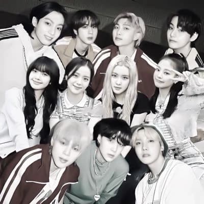 Blackpink and bts thumbnail