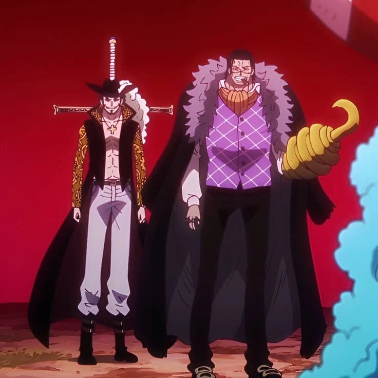 Crocodile and Mihawk thumbnail