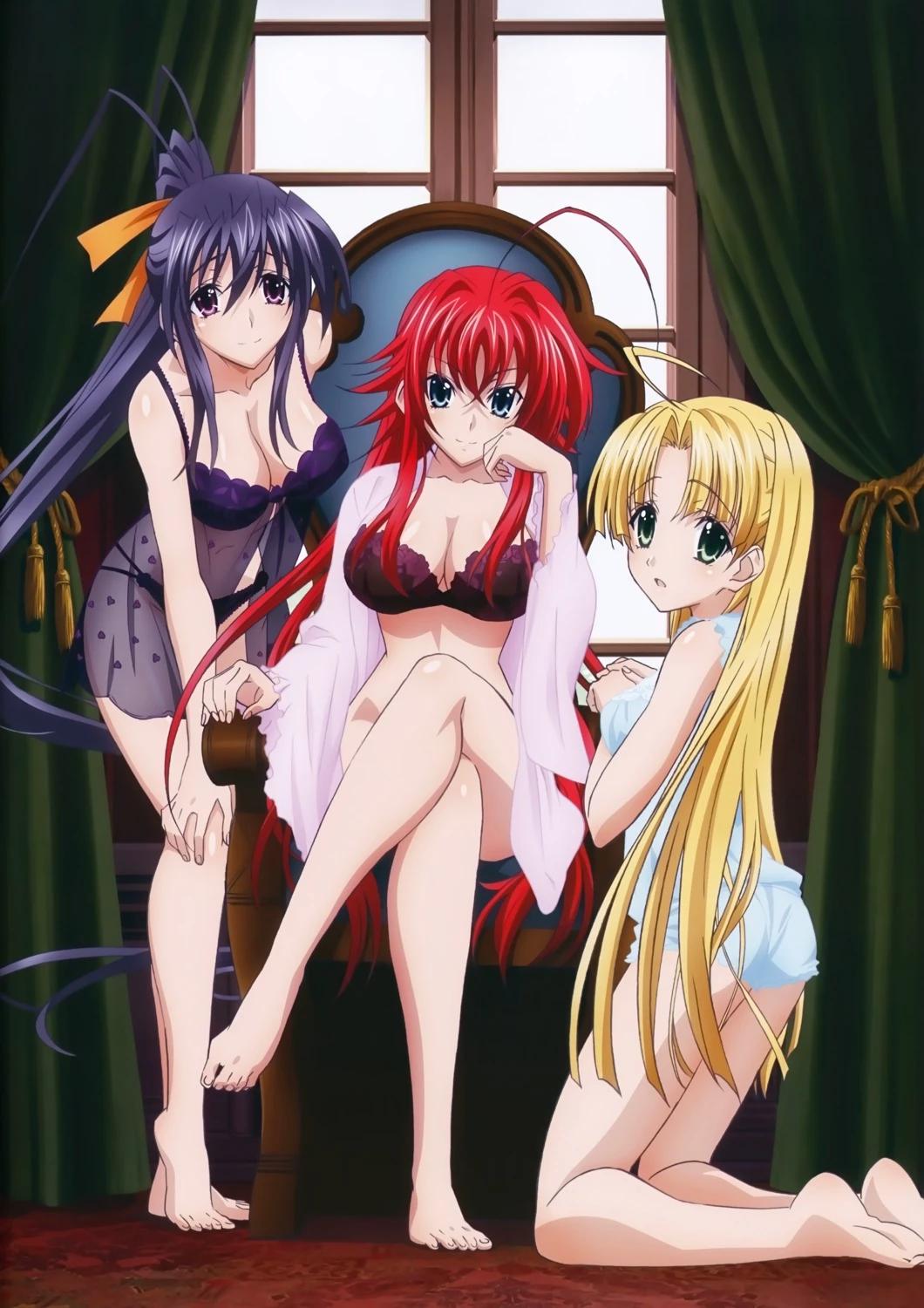 Rias, Akeno, and Asia (DXD Demon Life) thumbnail